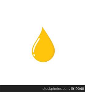 hair nutrition oil drop icon vector illustration design template
