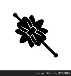 Hair pin symbol icon,logo illustration design template