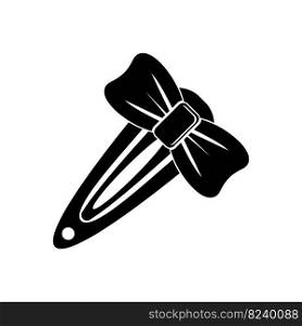 Hair pin symbol icon,logo illustration design template