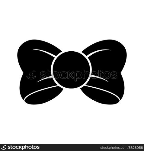 hair ribbon icon logo vector design template