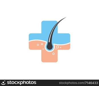 hair root icon vector illustration design template