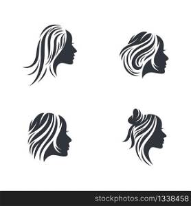 Hair salon vector icon illustration