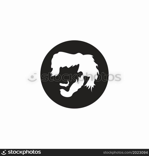 Hair style icon and symbol vector template illustration