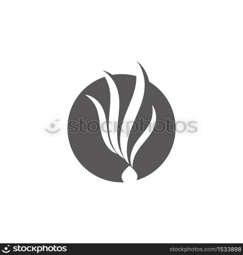 Hair Wave Logo Template vector symbol nature