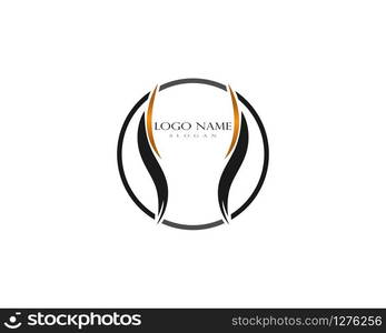 Hair wave logo vector