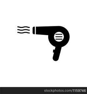 Hairdryer graphic design template vector isolated illustration. Hairdryer graphic design template vector isolated