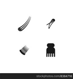 hairpin logo stock illustration design