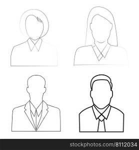 half body person icon vector illustration design