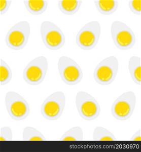 half boiled egg seamless pattern textile print