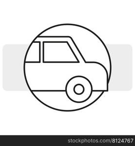 half car icon. Car icon, great design for any purposes. Transport vector. Vector illustration. Stock image. EPS 10.. half car icon. Car icon, great design for any purposes. Transport vector. Vector illustration. Stock image. 