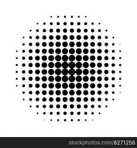 Halfton spot. Gradient circle background. Round shape. Vector illustration. EPS 10.. Halfton spot. Gradient circle background. Round shape. Vector illustration.