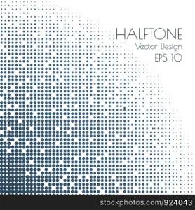 Halfton vector design poster dot style clean background. vector illustration