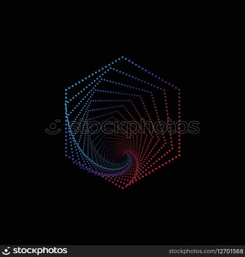 halftone abstrack background pattern