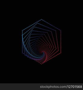 halftone abstrack background pattern