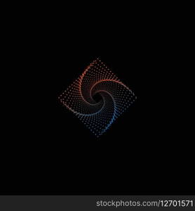 halftone abstrack background pattern