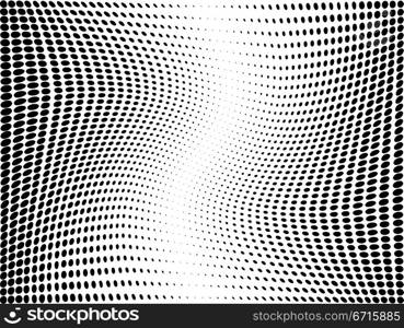 halftone abstract