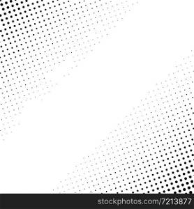 Halftone abstract background black and white colors