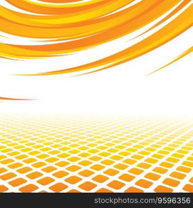 Halftone background vector image