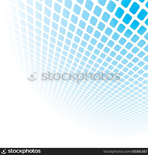 Halftone background vector image