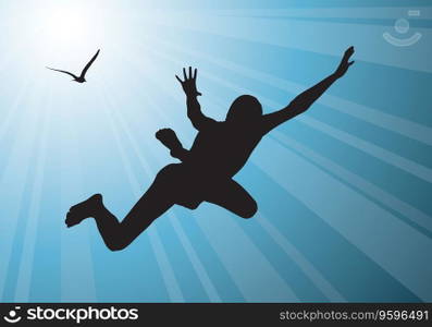 Halftone background vector image