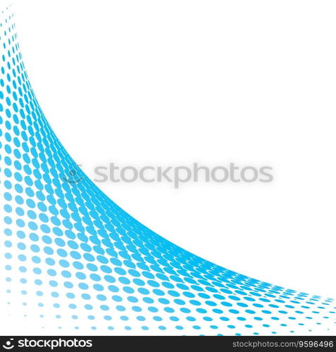 Halftone background vector image