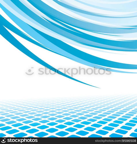 Halftone background vector image