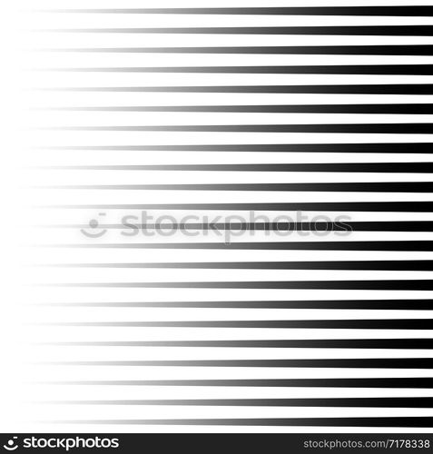 Halftone black horizontal lines. Repeat straight stripes. Lines pattern. Vector illustration. Halftone black horizontal lines. Repeat straight stripes. Lines pattern