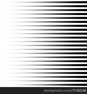 Halftone black horizontal lines. Repeat straight stripes. Lines pattern. Vector illustration. Halftone black horizontal lines. Repeat straight stripes. Lines pattern