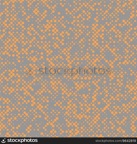 Halftone circle pattern background design Vector Image