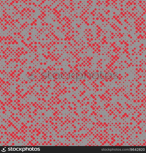 Halftone circle pattern background design Vector Image