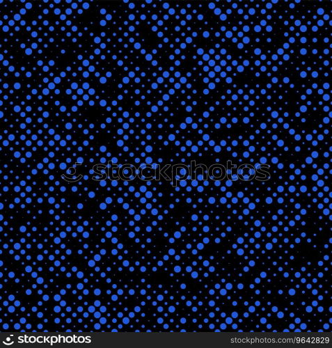 Halftone circle pattern background design Vector Image