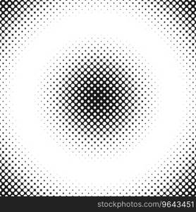 Halftone circle pattern background design Vector Image