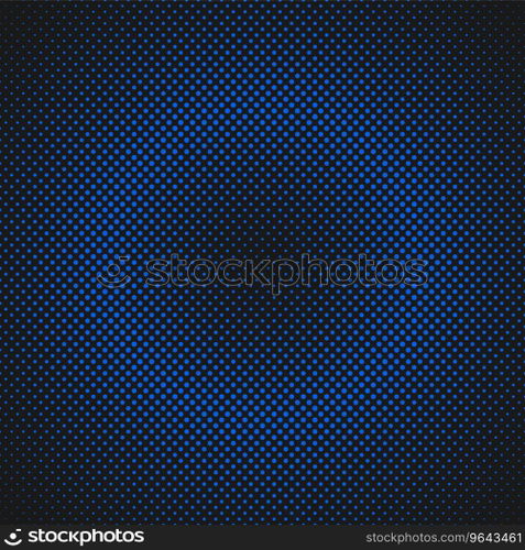 Halftone circle pattern background template Vector Image