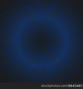 Halftone circle pattern background template Vector Image