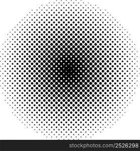 Halftone, circles size circles gradations dot pop art pattern