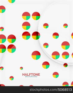 Halftone color texture background. Halftone color texture vector background