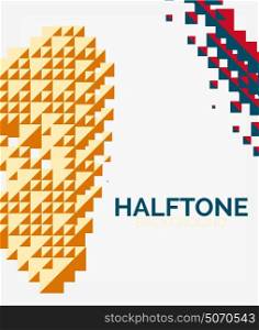 Halftone color texture background. Halftone color texture vector background