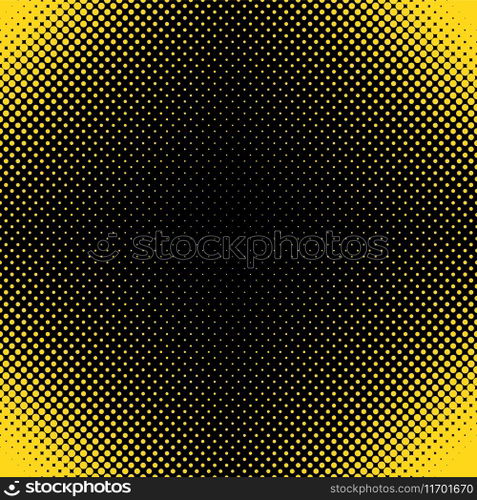 Halftone dot pattern background - design from Vector Image