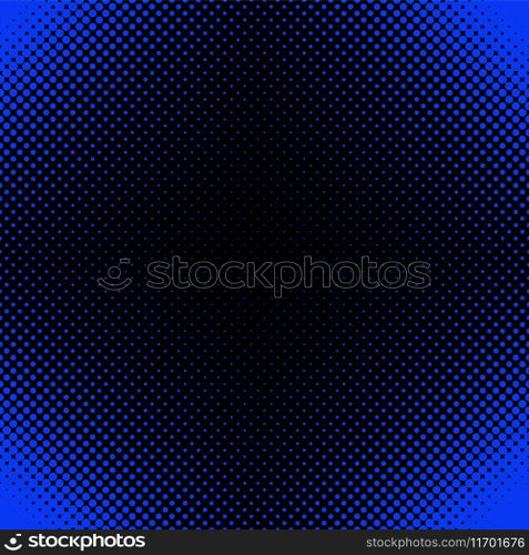 Halftone dot pattern background - graphic Vector Image