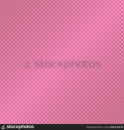 Halftone dot pattern background template Vector Image
