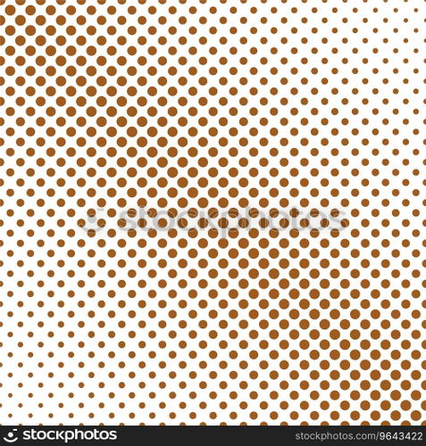 Halftone dot pattern background template Vector Image