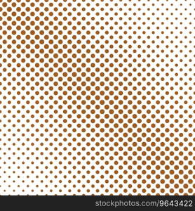 Halftone dot pattern background template Vector Image