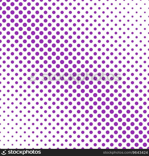Halftone dot pattern background template Vector Image
