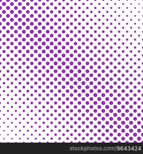 Halftone dot pattern background template Vector Image