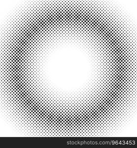 Halftone dot pattern background template Vector Image