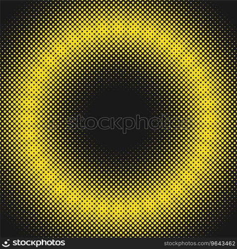 Halftone dot pattern background template Vector Image