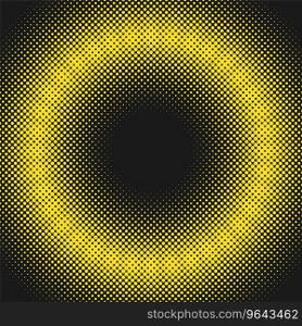 Halftone dot pattern background template Vector Image