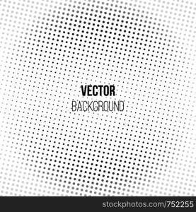 Halftone dots gradient in vector format stylish