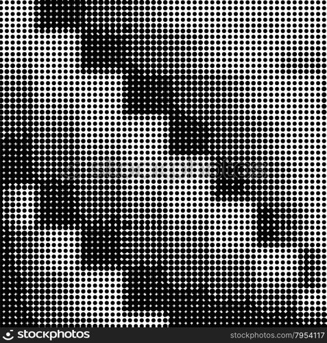 Halftone Dots Pattern. Halftone Dotted Grunge Texture. Halftone Background