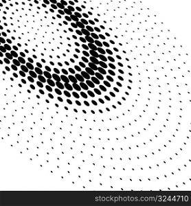 halftone dots (vector illustration)